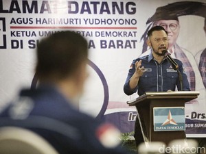 AHY Ajak Warga Dukung Mulyadi-Ali Mukhni, Sebut Sumbar Barometer Politik