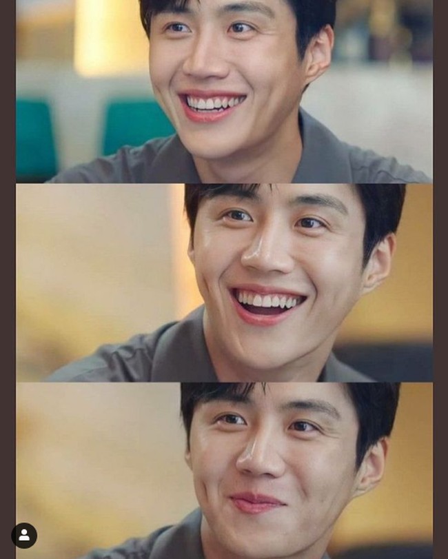 Selain kemampuan akting dan paras tampan, aktor 34 tahun ini juga memiliki fitur wajah yang membuatnya dielu-elukan banyak penggemar wanita, yakni lesung pipi. Menurut fans, cekungan kecil di pipinya itu membuat penampilan Kim Seon Ho terlihat lebih manis dan kharismatik. Foto: Dok. tvN, Instagram seonho__kim