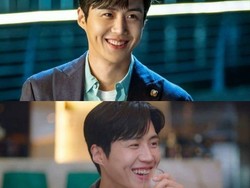 8 Foto Kim Seon Ho dan Lesung Pipinya, Si Ganteng Han Ji Pyeong di Start-Up