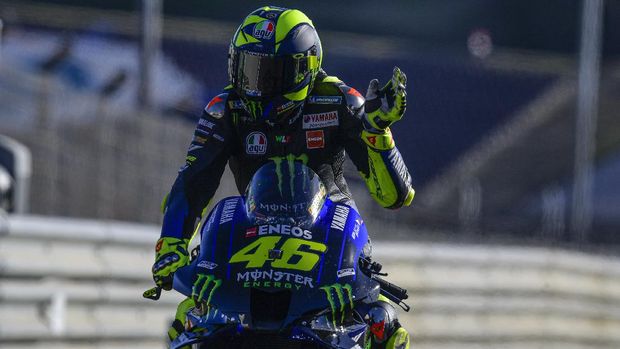 Valentino Rossi di MotoGP Portugal 2020.