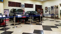 Kendaraan anti peluru yang digunakan RI 1 pada tahun 2004. (Tasya Khairally/detikcom)