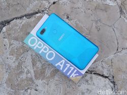 Unboxing Oppo A11k, Ponsel Entry Level Harga Rp 1 Jutaan