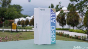 Inilah Oppo A11k. Foto: Adi Fida Rahman/detikINET