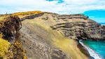 Wow! Pasir Pantai Unik Berwarna Hijau Zamrud