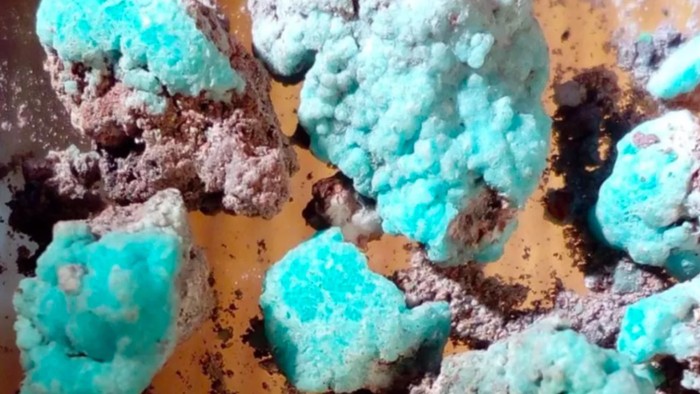 Mineral baru ditemukan di Rusia