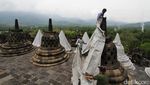 Borobudur Antisipasi Debu Vulkanik Merapi