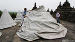Borobudur Antisipasi Debu Vulkanik Merapi