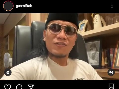 Tangkapan layar akun Instagram Gus Miftah, Senin (23/11/2020).
