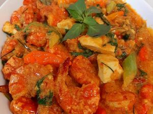 Masak Masak : Udang Woku dan Tahu yang Pedas Nendang