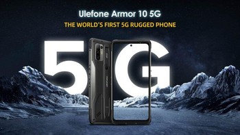 Ulefone yang berbasis di China identik sebagai produsen HP tahan banting. Ulefone Armor 10 5G adalah produk terbaru mereka yang diklaim sebagai HP tangguh dengan 5G pertama di dunia. Foto: Ulefone