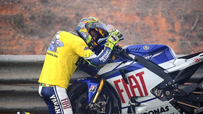 Valentino Rossi bersama Yamaha