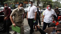 Ahmad Riza Patria, juga terjangkit virus corona (COVID-19). Wakil Gubernur DKI Jakarta itu disebut tertular virus itu dari staf pribadinya. Agung Pambudhy/detikcom