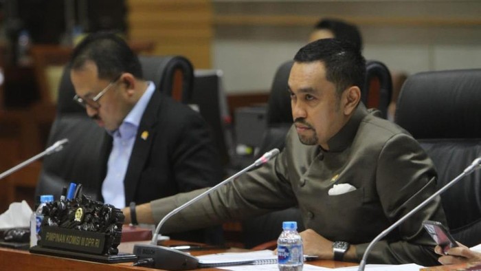 Wakil Ketua Komisi III DPR Ahmad Sahroni.