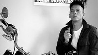 Tidak hanya berstatus sebagai pemilik pertama BMW R 18 First Edition, Ariel Noah juga didapuk sebagai brand ambassador motor bergaya cruiser tersebut. Foto: Instagram @arielnoah