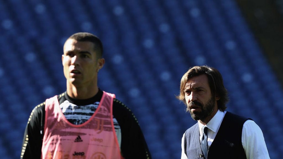 Cristiano Ronaldo bukan anak emas Andrea Pirlo (Getty Images/Paolo Bruno)
