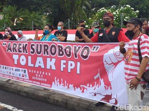 Arek Suroboyo Gelar Aksi Damai Tolak FPI