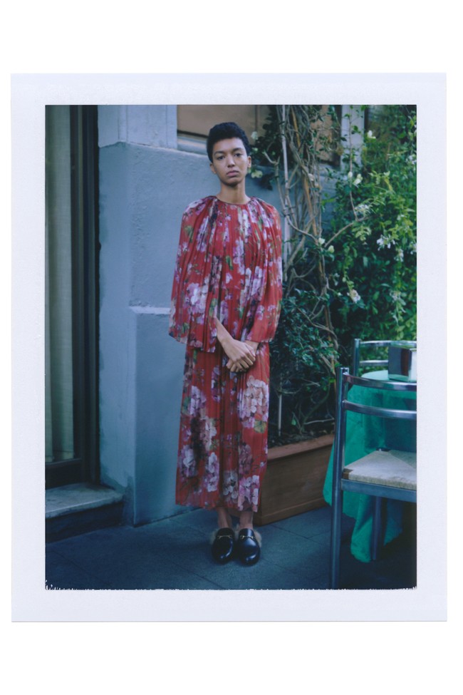 Koleksi Gucci Spring 2021 yang ditampilkan dalam sebuah miniseri karya sutradara film Gus Van Sant. Foto: Gus Van Sant / Courtesy of Gucci