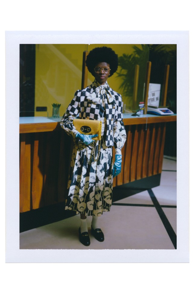 Koleksi Gucci Spring 2021 yang ditampilkan dalam sebuah miniseri karya sutradara film Gus Van Sant. Foto: Gus Van Sant / Courtesy of Gucci