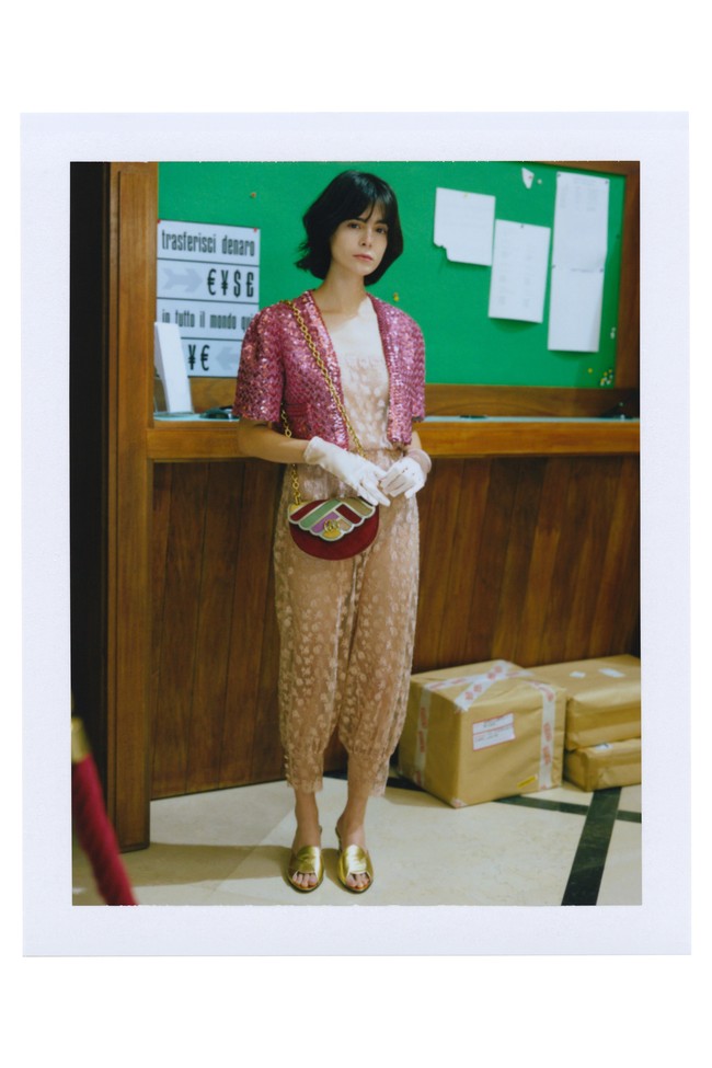 Koleksi Gucci Spring 2021 yang ditampilkan dalam sebuah miniseri karya sutradara film Gus Van Sant. Foto: Gus Van Sant / Courtesy of Gucci