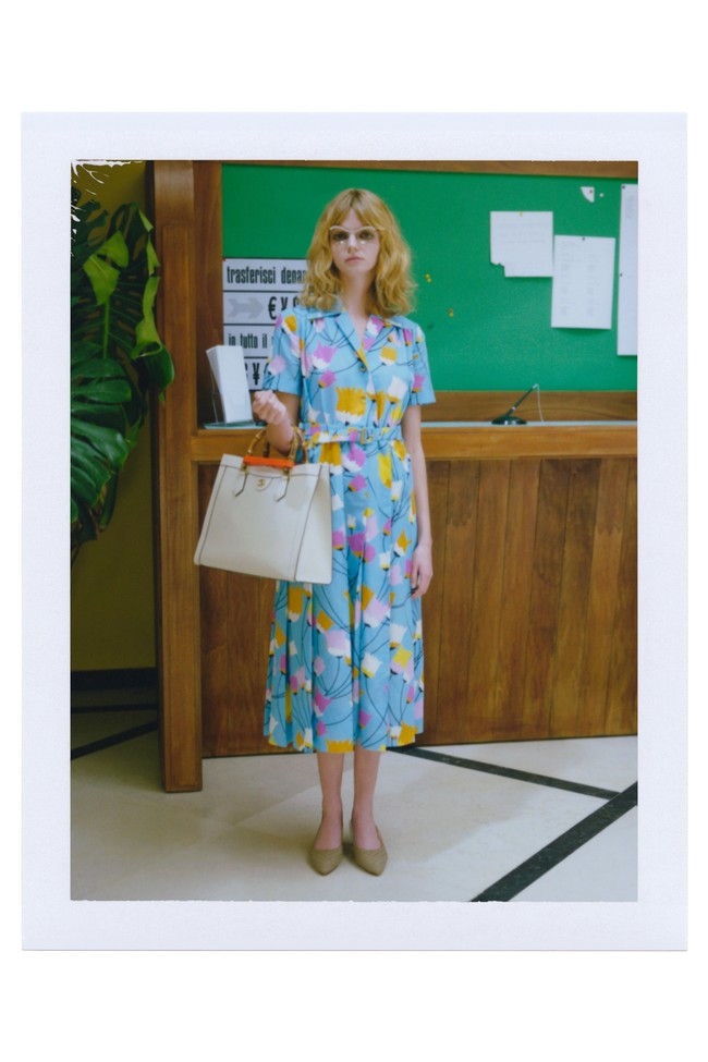 Koleksi Gucci Spring 2021 yang ditampilkan dalam sebuah miniseri karya sutradara film Gus Van Sant.  Foto: Gus Van Sant / Courtesy of Gucci