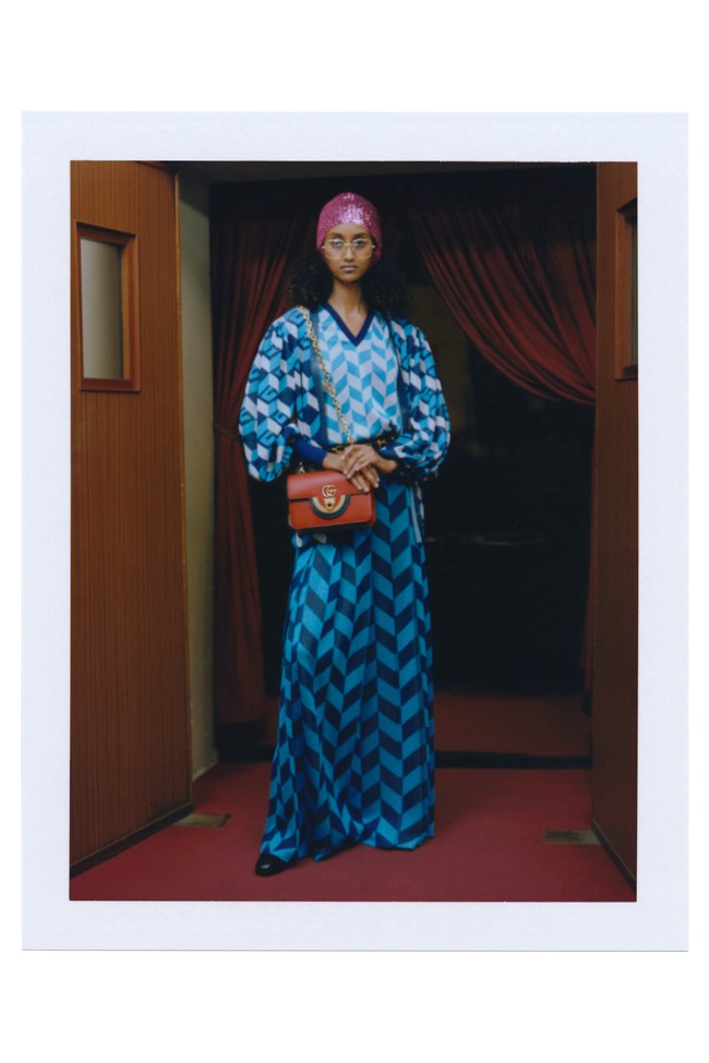 Koleksi Gucci Spring 2021 yang ditampilkan dalam sebuah miniseri karya sutradara film Gus Van Sant. Foto: Gus Van Sant / Courtesy of Gucci