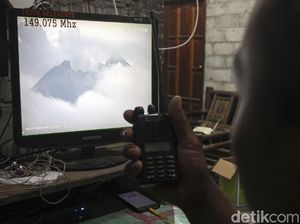 Gunung Merapi Erupsi Lagi, Status Siaga