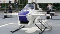 Mobil terbang SkyDrive ini pun digadang-gadang sebagai electric Vertical Take-Off and Landing (eVTOL) terkecil di dunia. Mobil terbang itu memiliki tinggi sekitar 1,9 meter dengan panjang dan lebar 3,9 meter. (dok. Skydrive)
