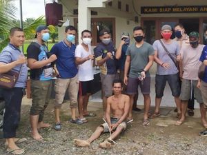 Bobol Rumah Tetangga, Pria di Banyuasin Ditangkap-Senpi Rakitan Disita