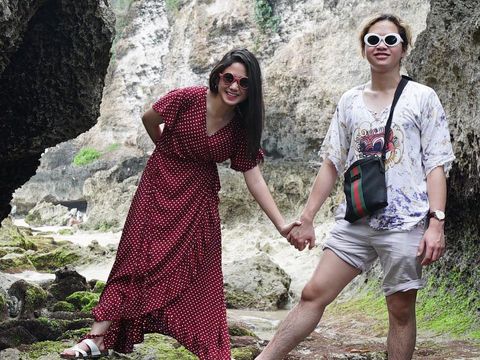 Potret Mesra Tissa Biani dan Dul Jaelani