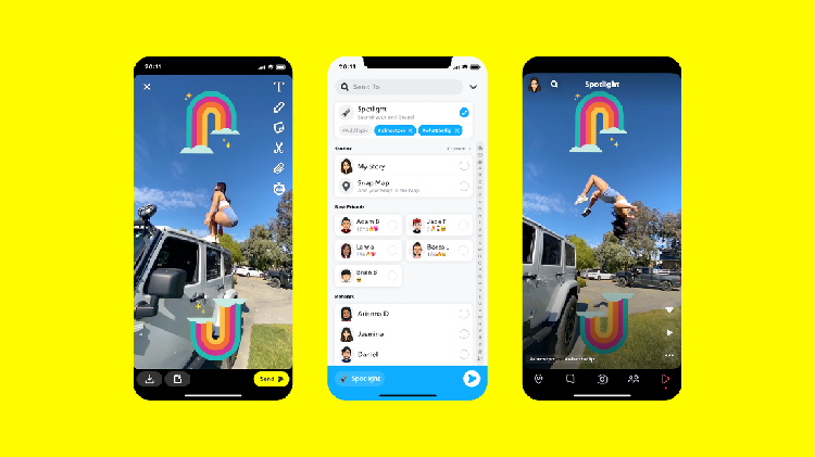 Snapchat Sptotlight, fitur pesaing TikTok