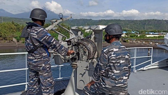 TNI AL Gelar Latihan Rutin Jelang Pilkada Banyuwangi 2020