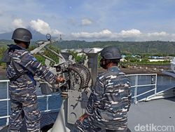 TNI AL Gelar Latihan Rutin Jelang Pilkada Banyuwangi 2020