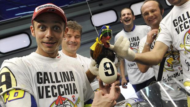 Valentino  Rossi di Valecia 2009