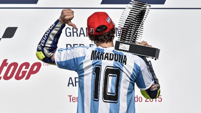 Valentino Rossi di Argentina 2015