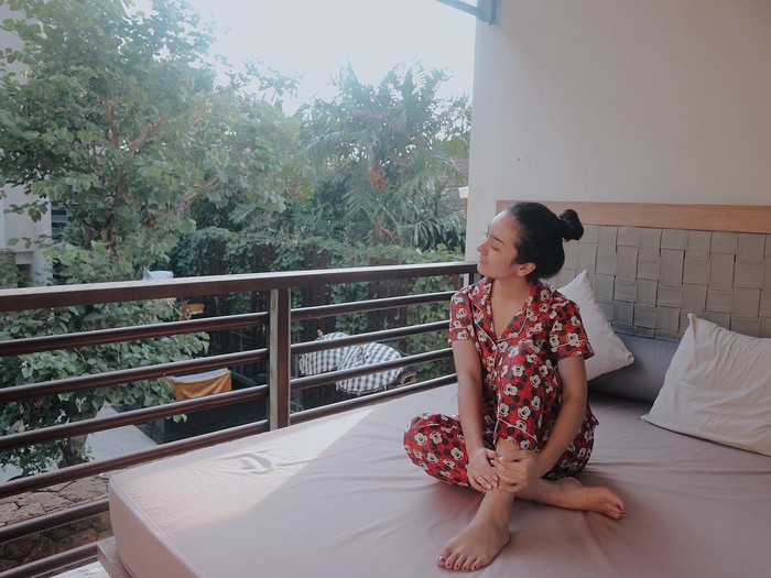 10 Potret Ersya Aurelia dari Bangun Tidur sampai Tidur Lagi