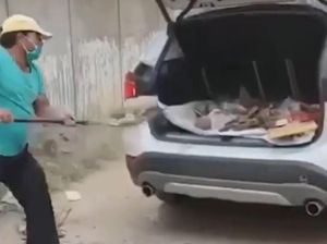 Mobil BMW Ini Buat Angkut Sampah