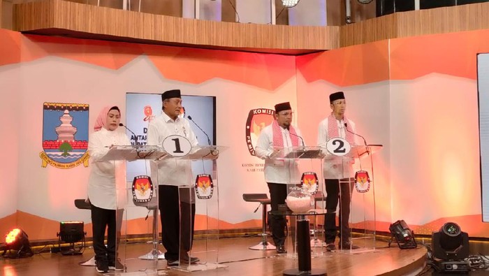 Debat Kedua Pilkada Serang.s