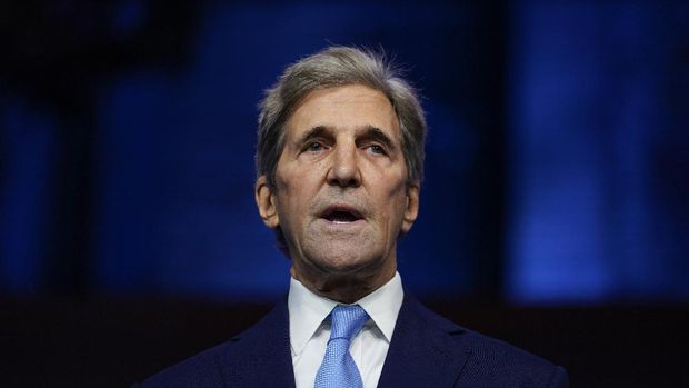 President-elect Joe Biden's Homeland Security Secretary nominee Alejandro Mayorkas speaks at The Queen theater, Tuesday, Nov. 24, 2020, in Wilmington, Del. (AP Photo/Carolyn Kaster)