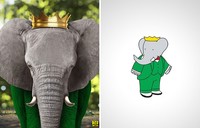 fotoinet karakter hewan kartun