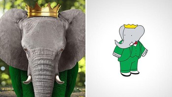 Babar The Elephant. Foto: Instagram/ditovontease