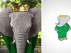 Beginilah Karakter Kartun Hewan di Kehidupan Nyata