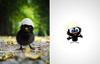 fotoinet karakter hewan kartun