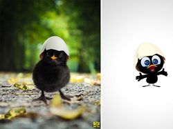 Beginilah Karakter Kartun Hewan di Kehidupan Nyata