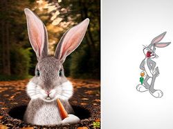 Beginilah Karakter Kartun Hewan di Kehidupan Nyata