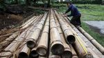 Geliat Perajin Mebel Bambu Bertahan Hadapi Pandemi