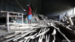 Geliat Perajin Mebel Bambu Bertahan Hadapi Pandemi