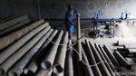 Geliat Perajin Mebel Bambu Bertahan Hadapi Pandemi