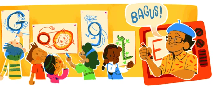 Google Doodle Tino Sidin
