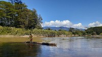 Kadang dalam trekking di Lembah Baliem dibutuhkan waktu dua atau tiga hari. Di mana jalan setapak yang dilalui sangat kecil dan naik dengan tajam atau turun dengan terjal melalui rute lereng bukit, pinggir jurang dan menyeberang sungai.