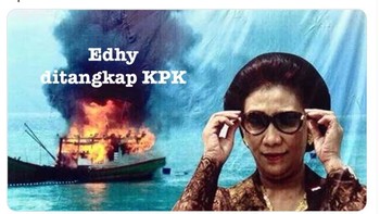 Edhy Ditangkap KPK. Foto: Twitter